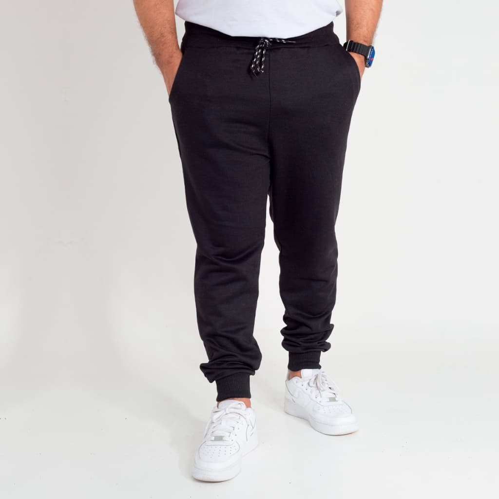Calça Moletom Unissex Slim Jogger Casual Esporte