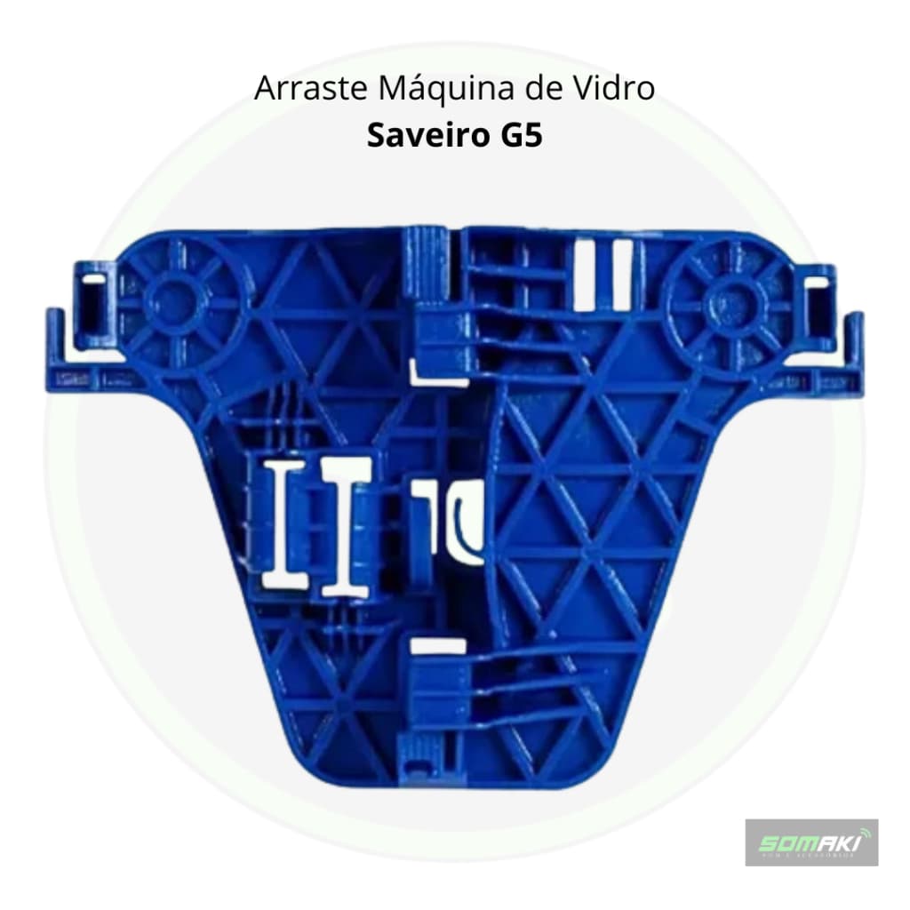 Arraste Máquina de Vidro Volkswagen Saveiro G5 Lado Esquerdo Rotax