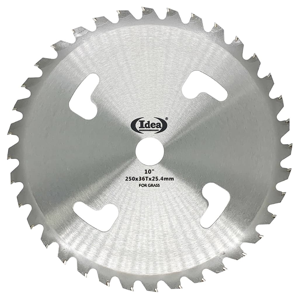 Disco De Serra Para Roçadeira 10 Pol 250mm 36 Dentes Com Ponta de Widea