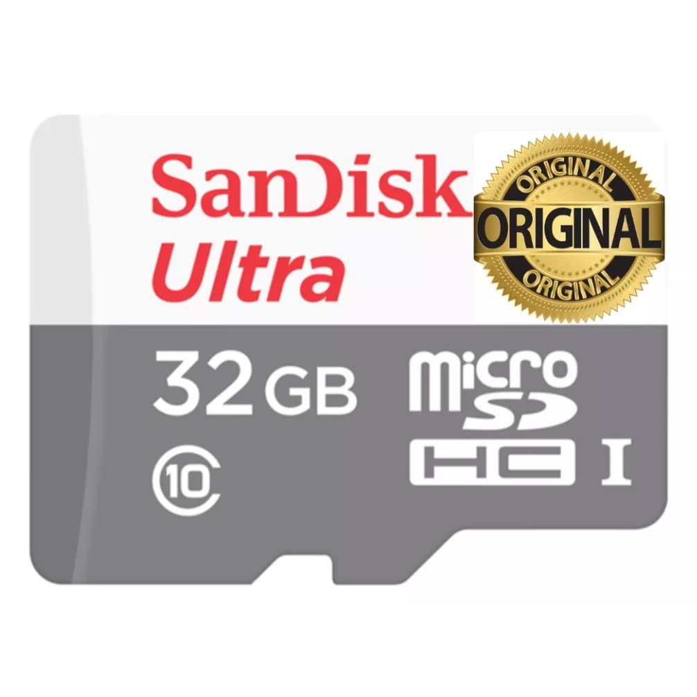 Cartão Memória Sandisk Ultra 32gb 100mb/s Classe 10 Micro SD