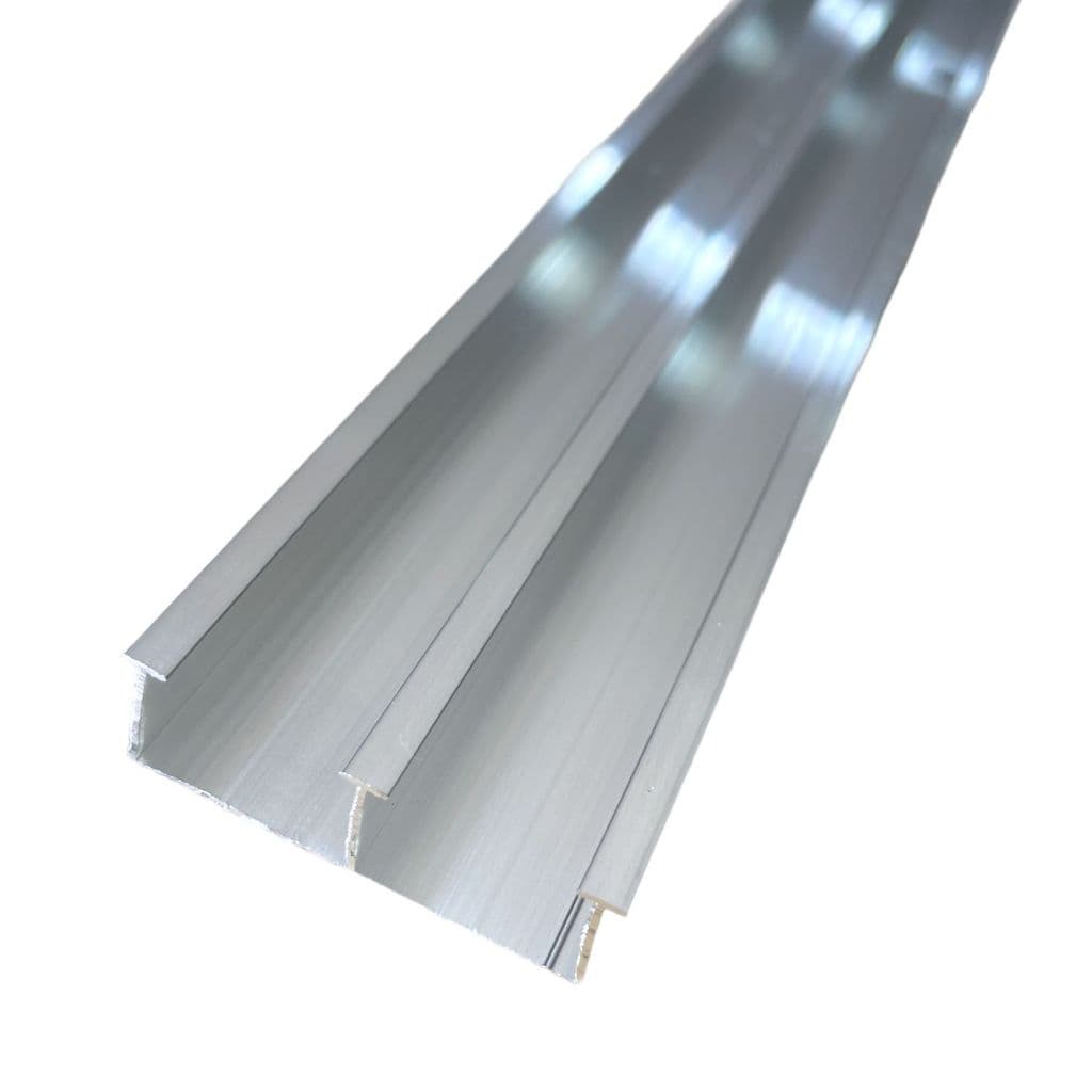 Trilho Comum Metal Antigo Tradicional 6,00m Para Cortina