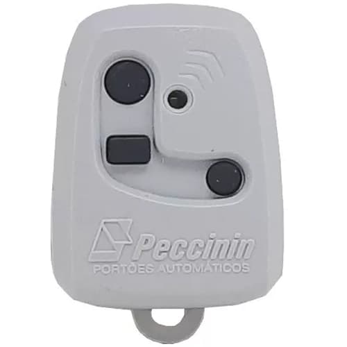 Controle Remoto Peccinin Portão Original 433mhz Cinza