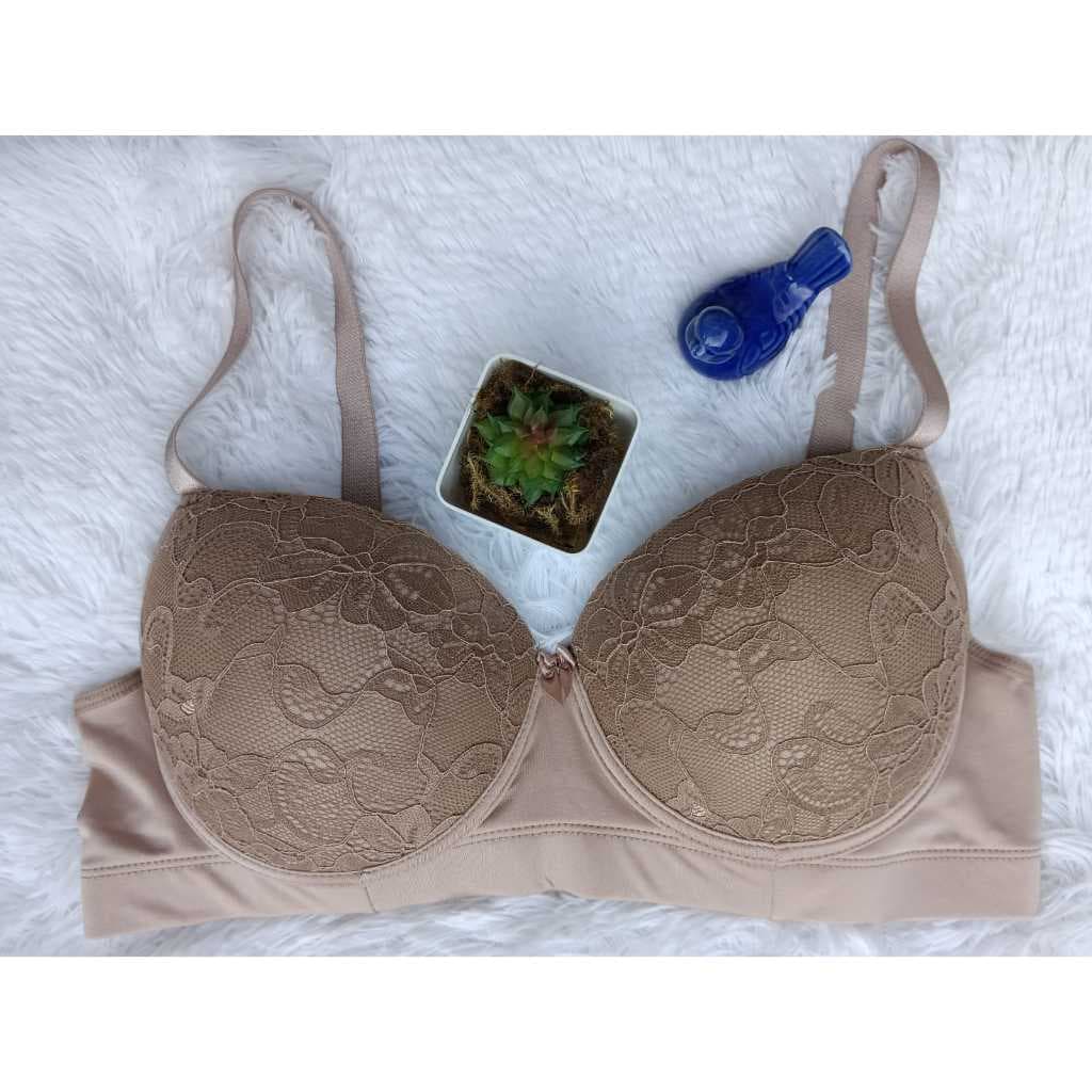 kit com 2 Sutia 52 reforçado plus size pala tecido com bojo Sutiã plus
