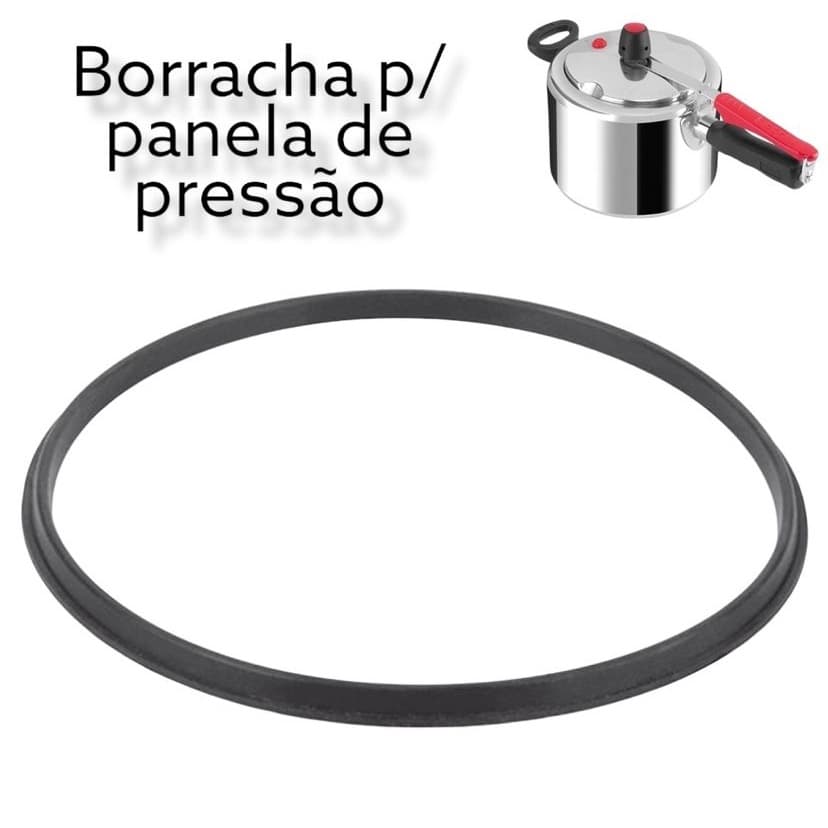Borracha para Panela de Pressão 4,5 lts preta