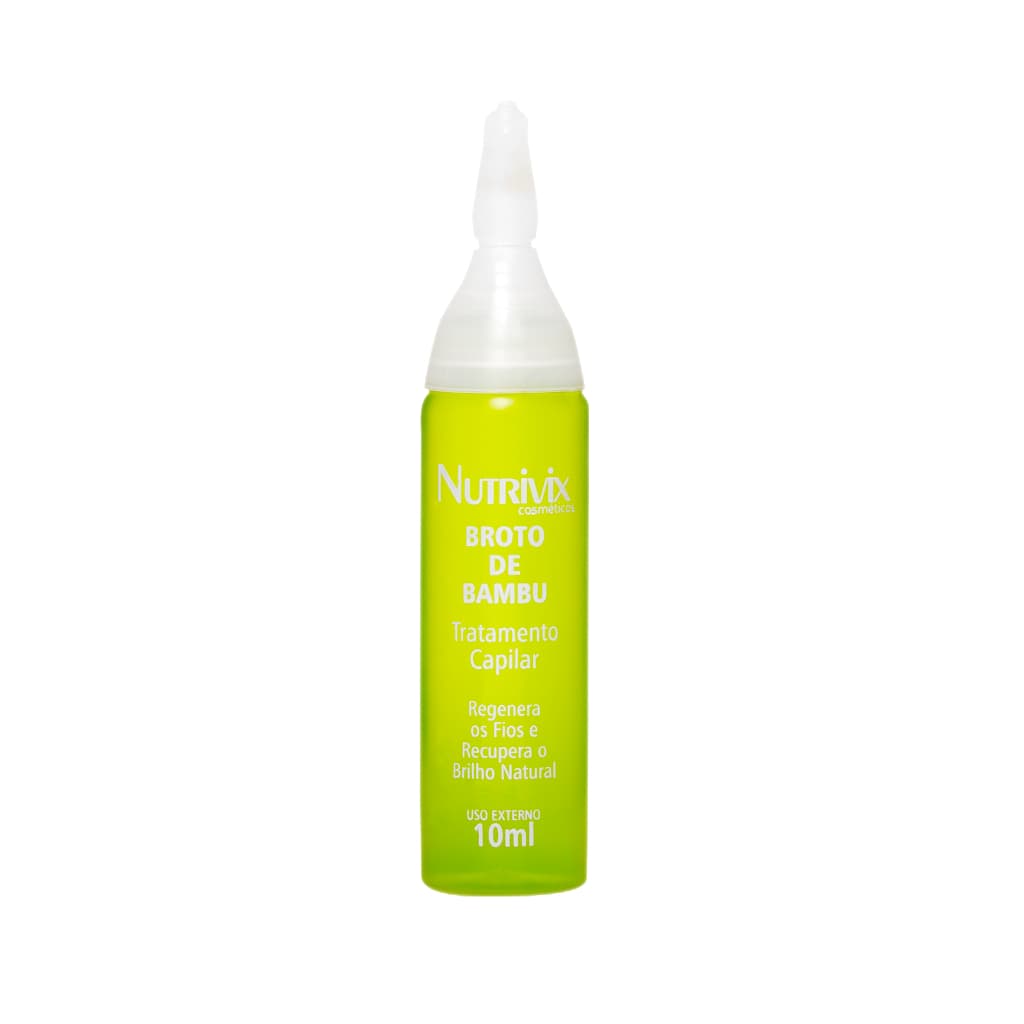 Ampola Broto De Bambu 10ml - Nutrivix Cosméticos