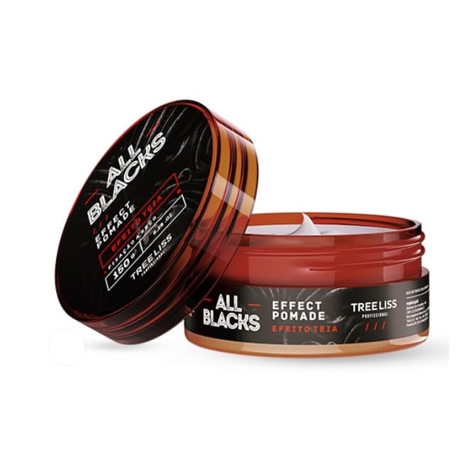 CERA MODELADORA POMADA CAPILAR EFEITO TEIA ALL BLACKS 150 GR