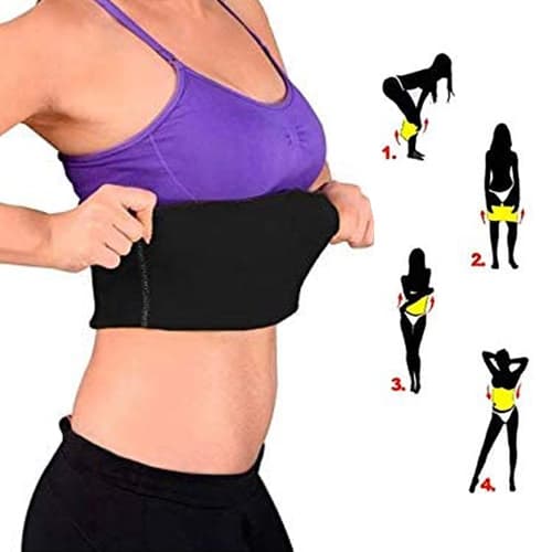 Faixa Abdominal Neoprene Estilo Saia Feminina Compressora Modeladora