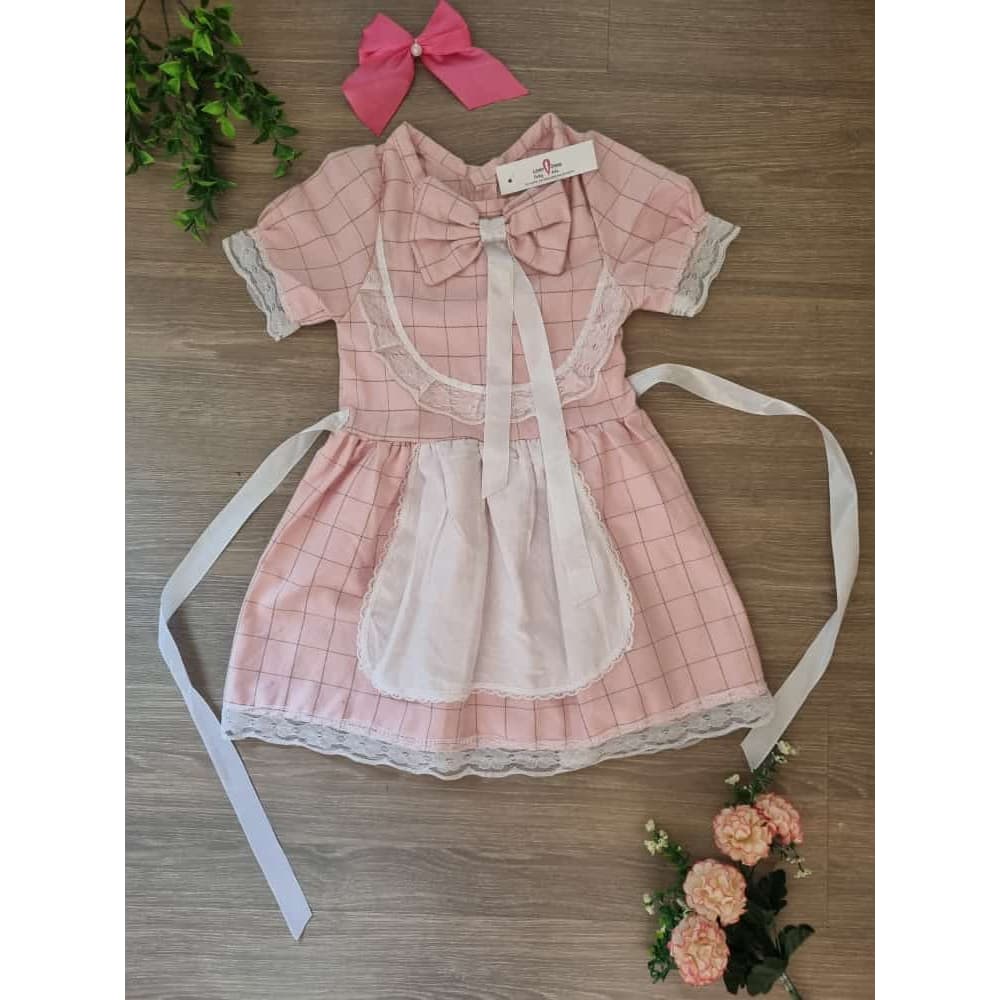 Vestido festa junina caipira. Infantil