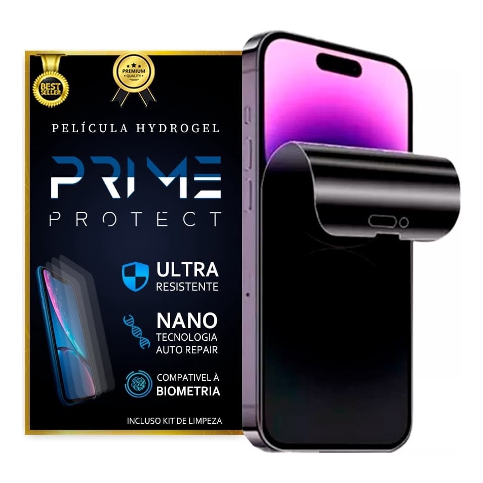 Película Hidrogel IPhone Privacidade Frontal Todos Modelos
