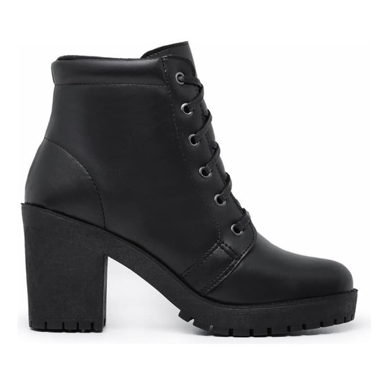 Bota Feminina Coturno Salto Alto Bota Macia Tratorada Feminina Cano Médio Com Numeração Especial 34 ao 43