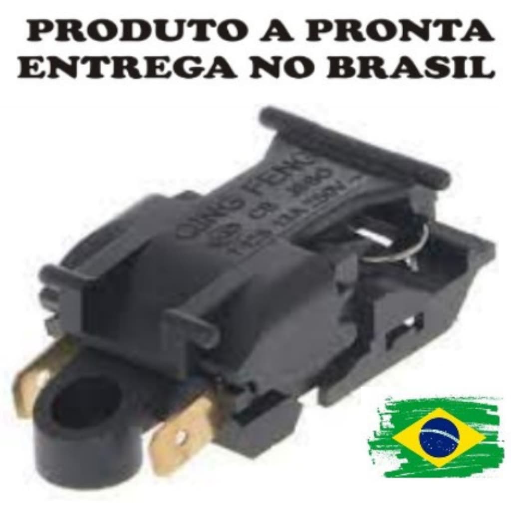 Interruptor termostato Botao Chaleira Jarra Eletrica