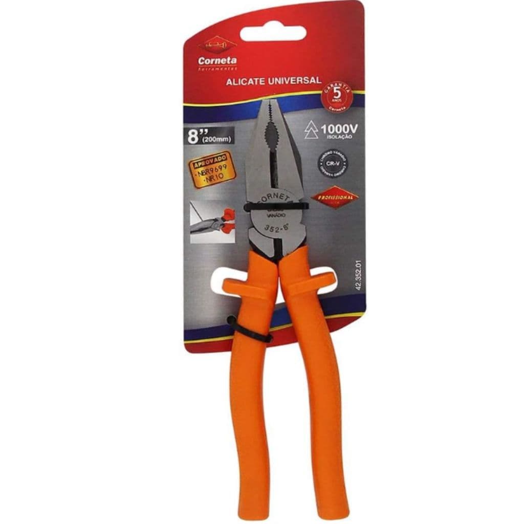 Alicate Universal 8 Profissional Cr-v Corneta 4235201