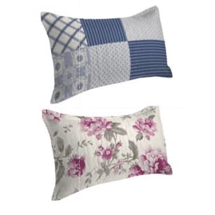 Kit 2 Travesseiros Matelado Estampado Macio Diversas Cores