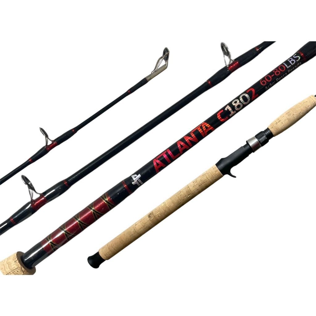 Vara Pesca Albatroz ATLANTA 1,80mt 60-80lbs 2 partes
