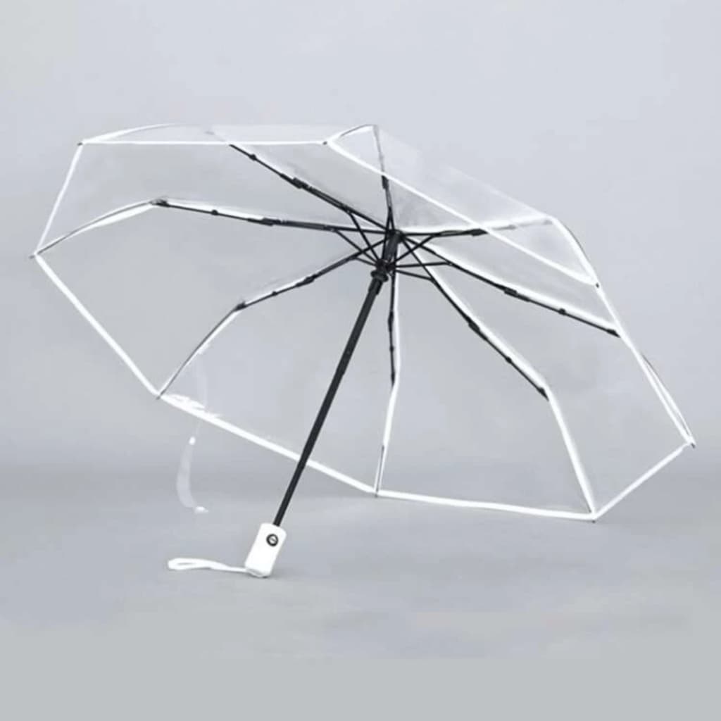 Guarda chuva transparente totalmente automático /guarda-chuva transparente lidar transparente