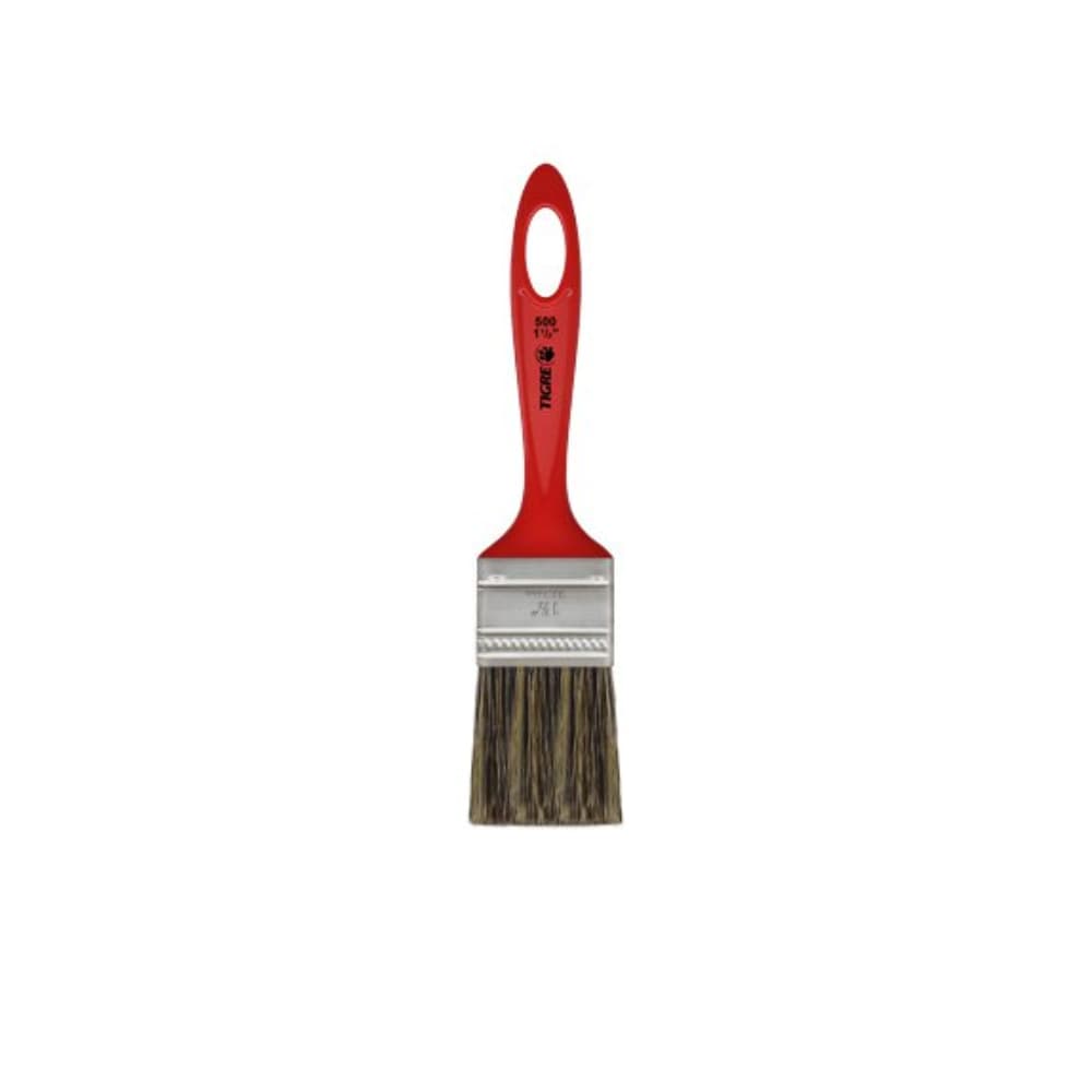 Pincel Trincha Tigre 500 Cerda Polipropileno Cabo Vermelho Original