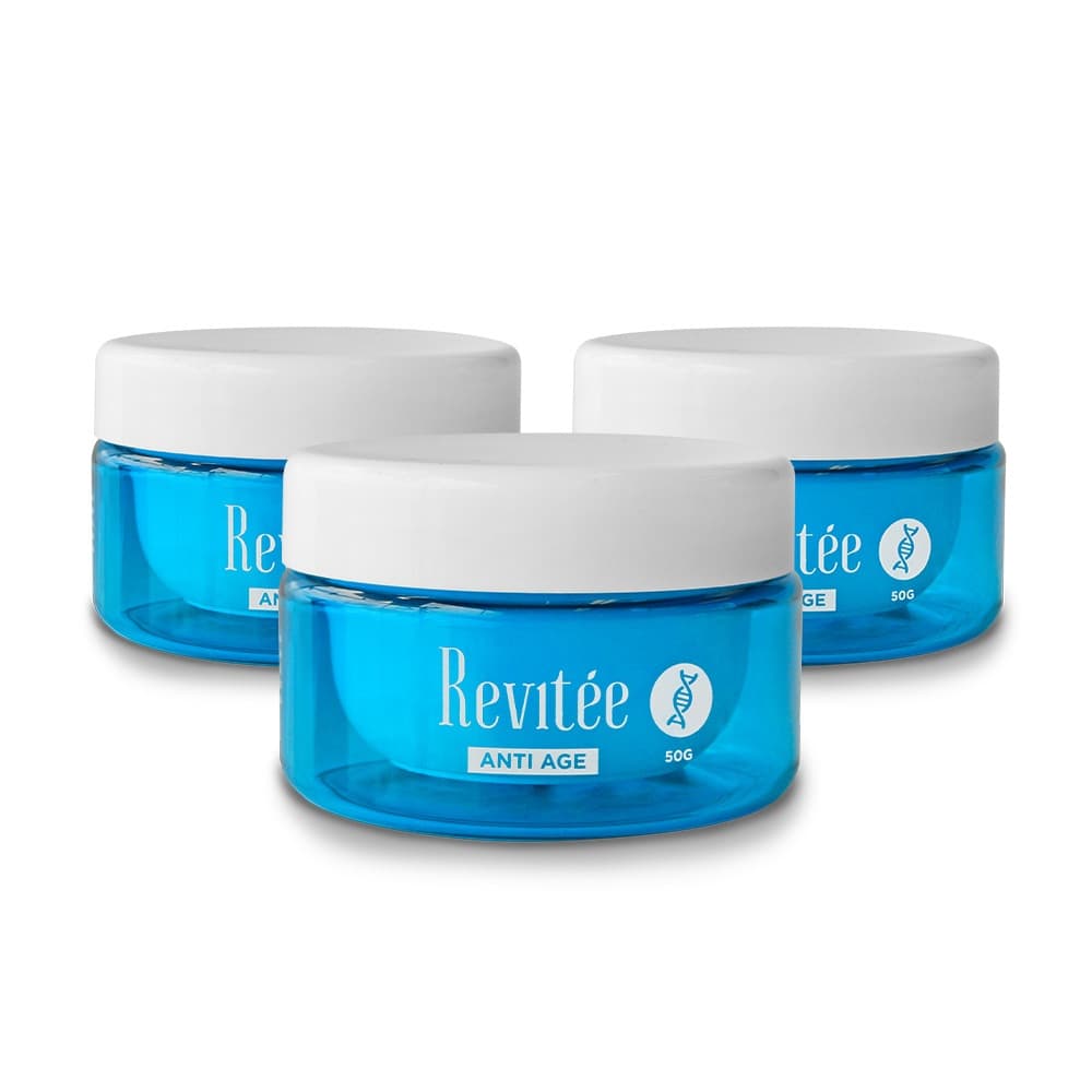 3 Potes Creme Revitée Anti Age - 50g