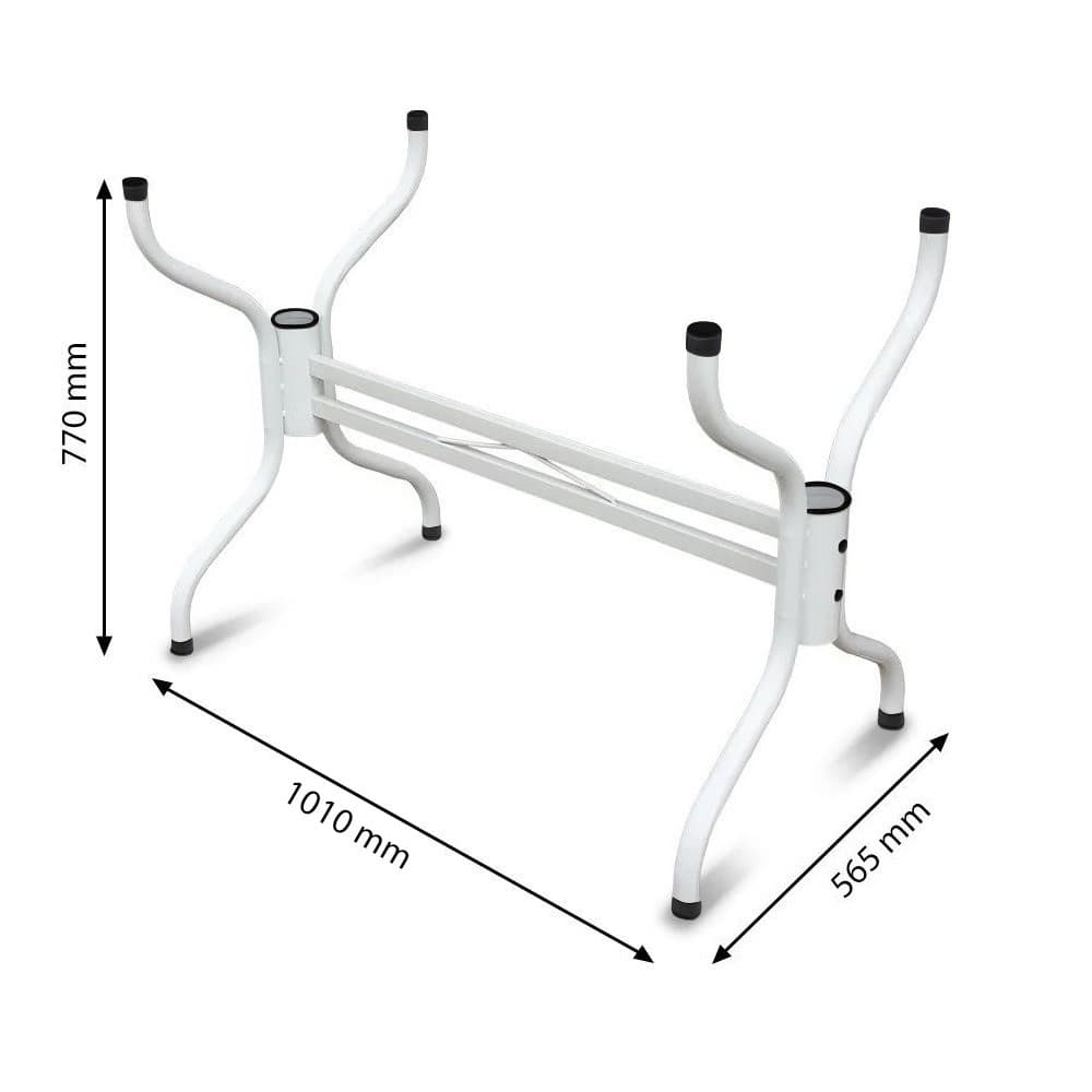 Base Pés De Mesa Para Cozinha Para Tampos De Ate 1,40 X 0,75