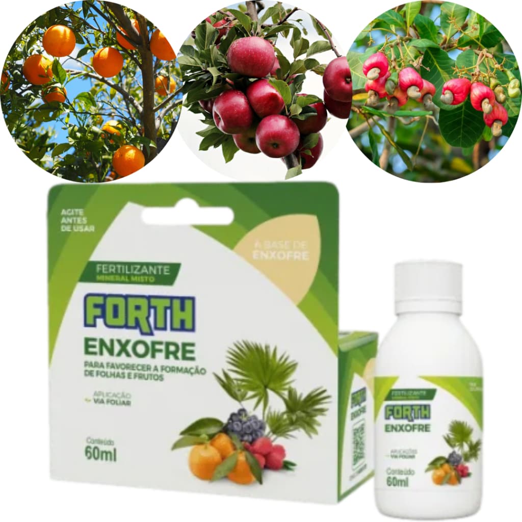 Fertilizante Enxofre 60ml Concentrado Forth