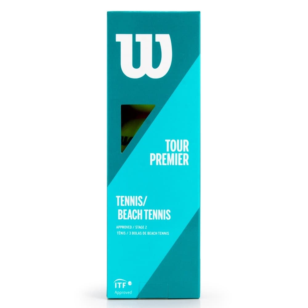 Tubo Com 3 Bolas Bolinhas Beach Tennis 3PCS Balls Para Raquete De Tênis De Praia Wilson Tour Premier