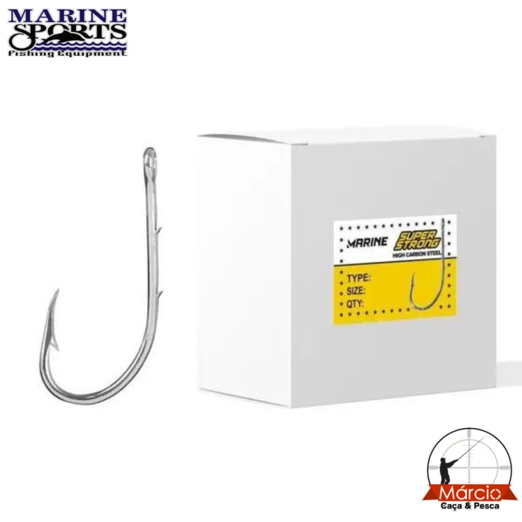 Anzol para Pesca 4330 Super  com 100 peças Marine Sport