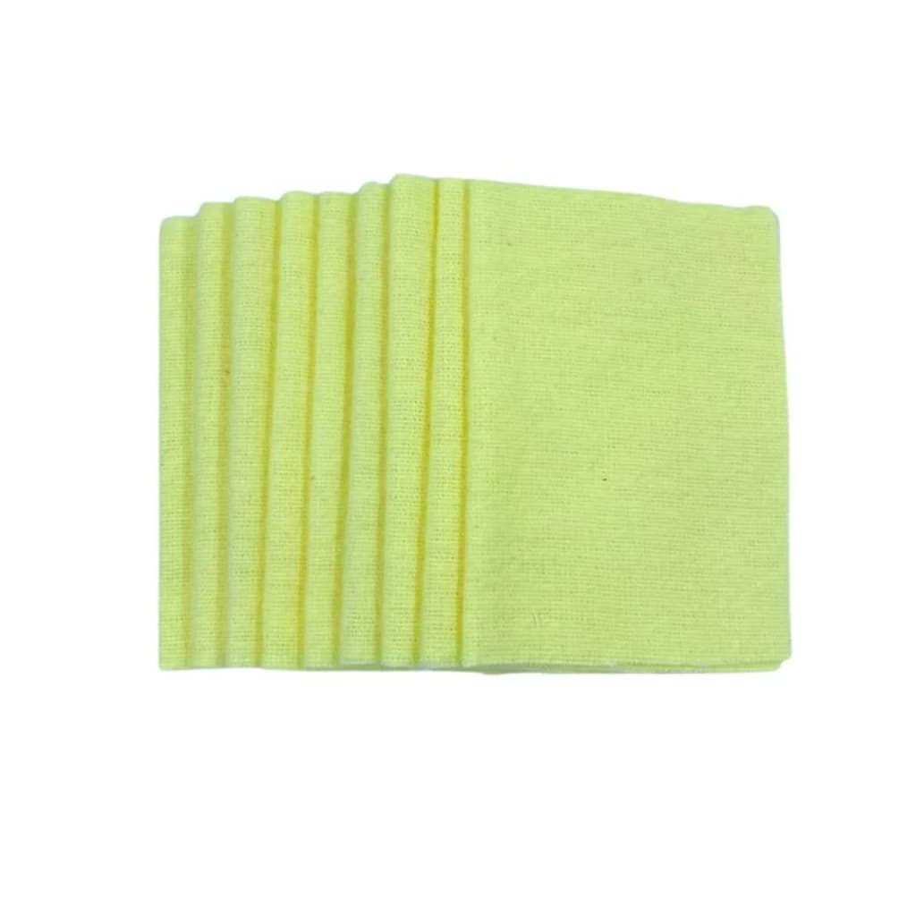 Kit 12 Flanelas Mágica Limpa Joias Ouro Prata