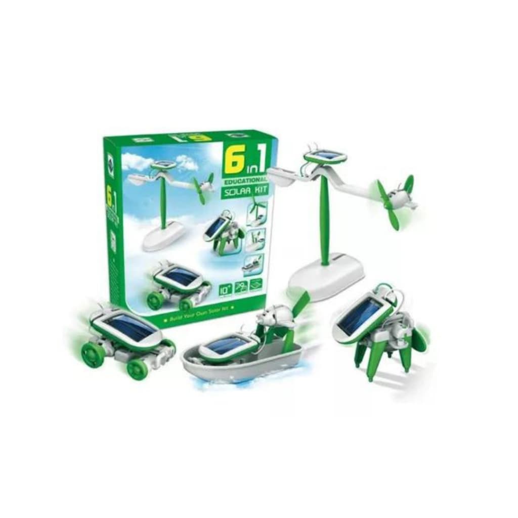 Kit Experimentos Solar 6 Em 1 - Com Inmetro - Benser