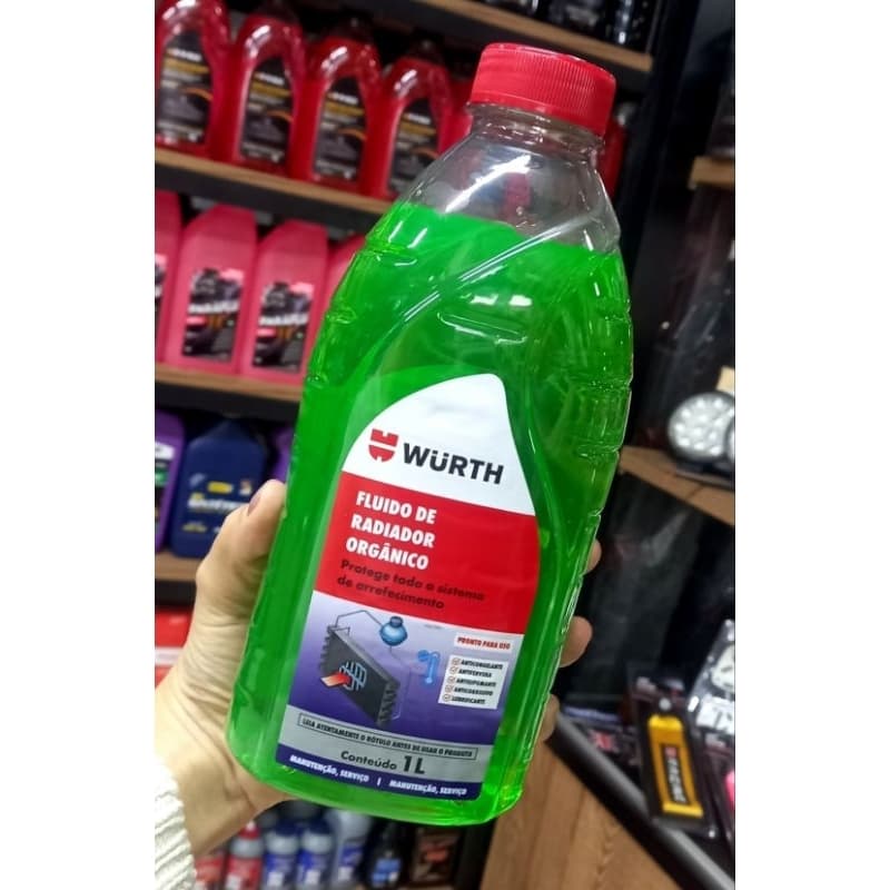 Aditivo Para Radiador Pronto Uso Verde Wurth