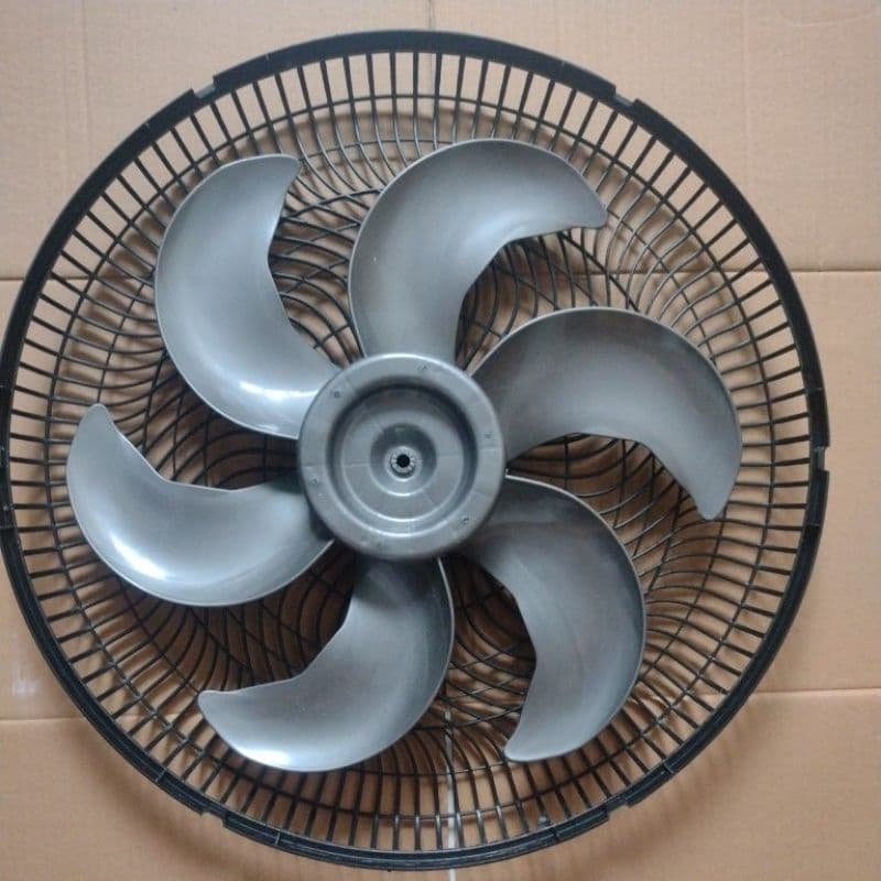 kit Grade Traseira + Hélice ventilador Mallory 6 Pas 40cm Original