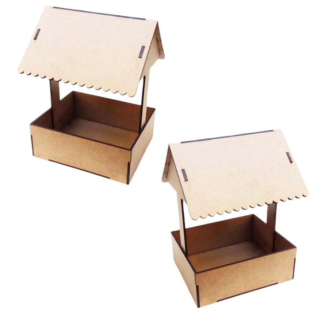 Kit 2 barraquinha junina casinha barraca tenda 15x20 cm mdf cru decoração centro mesa festa junina agro circo parque