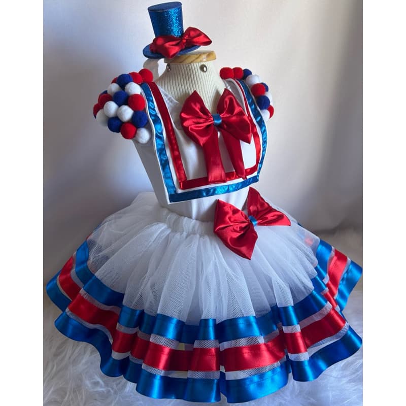 Fantasia Patati Patata infantil aniversário infantil tutu tema circo menina