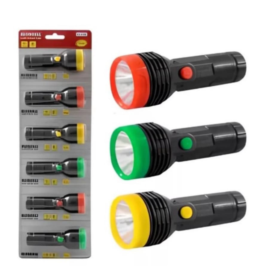 Kit 3 a 10 Lanterna LED À Pilha Manual Com Luz Led Lampião Potente Alfacell - OFERTA