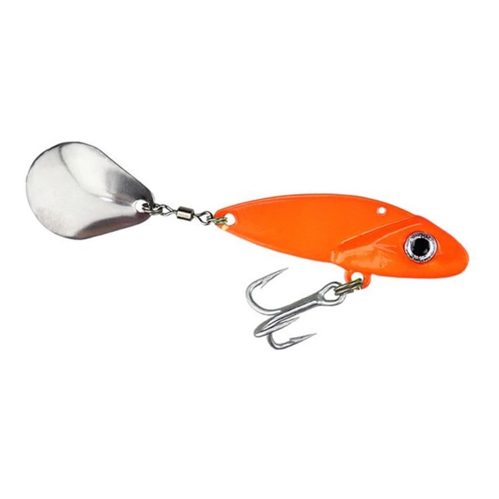 Iscas Artificial Ferrinho Acer Spin Tail 15g. Original Deconto Metal Vibration Tilápia Tucunaré Traíra Inverno