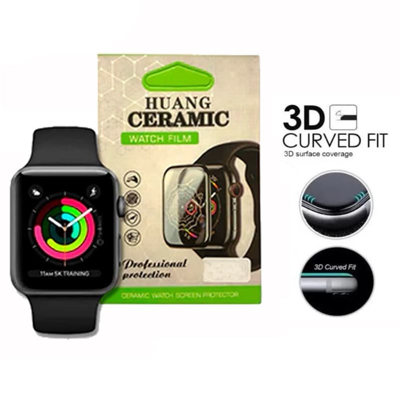 Película RELÓGIO CERÂMICA Apple Watch FULL COVER 38MM 40MM 41 MM 42MM 44MM 45MM 49MM