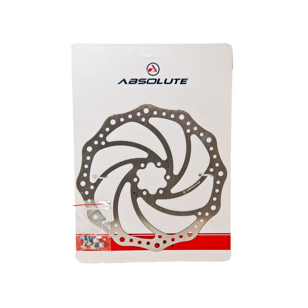 DISCO ROTOR DE FREIO 203mm ABSOLUTE YRT01 C/ PARAFUSOS