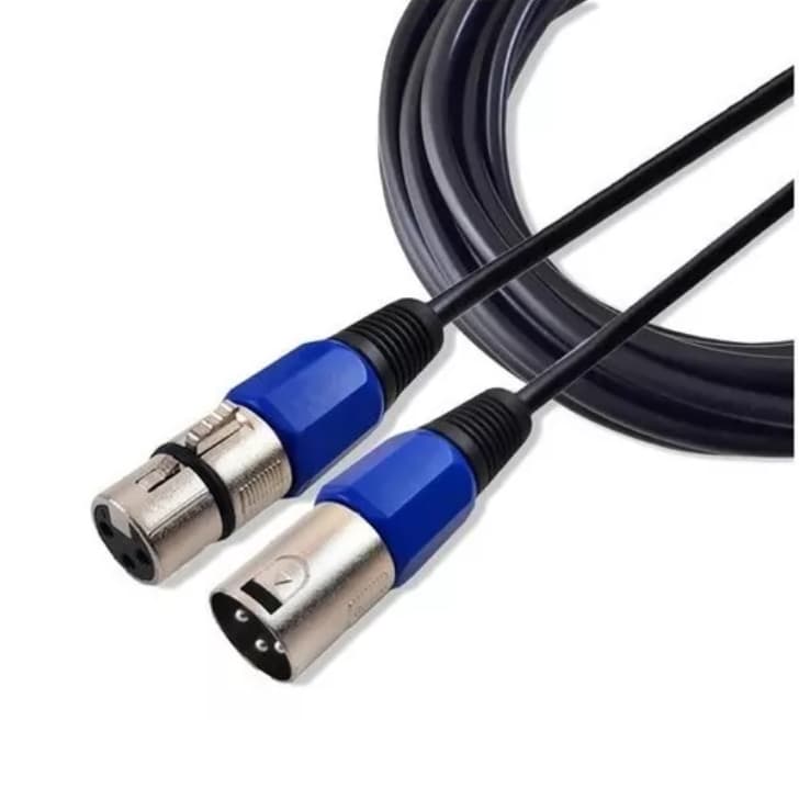 Cabo MXT P/ Microfone - Balanceado DMX / XLR Canon - Tamanhos
