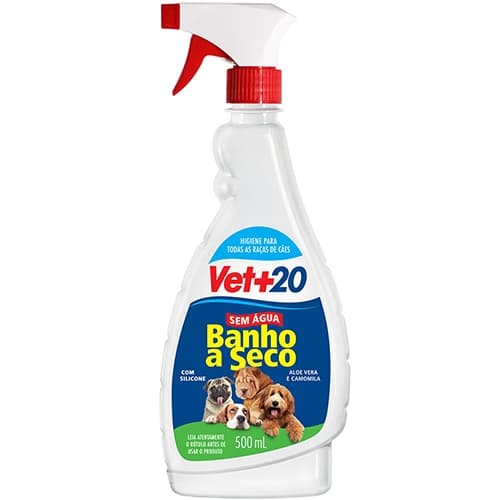 Banho a Seco Cães Vet+20 500 mL