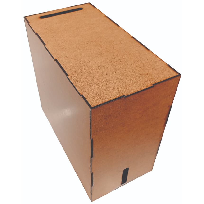 Suporte Resma Para 5000 Etiquetas Térmicas 10 X 15cm Mdf