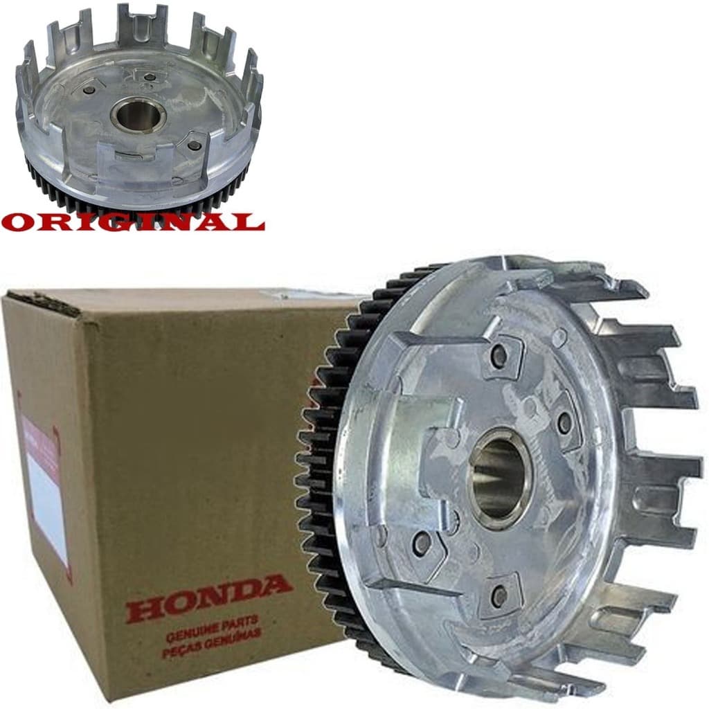 Campana Embreagem Original Honda Titan, Fan 150, Bros 150 Todas (KS, ES, Esd) - Partida Elétrica