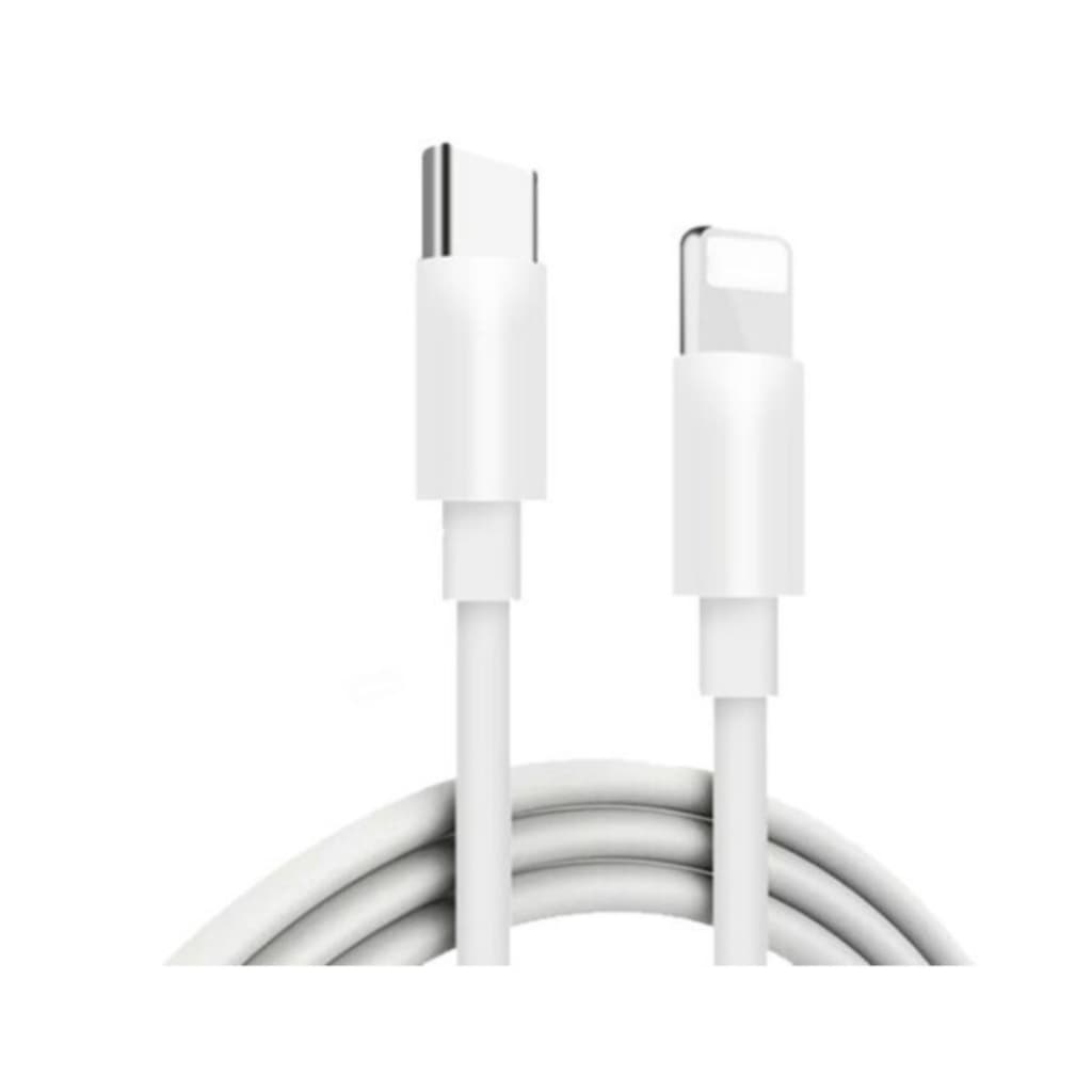 Cabo Carregador Dados P/ iPhone 6 7 8 X Xr Xs 11 12 13 14 15  Pro Plus Pro Max Cor Branco