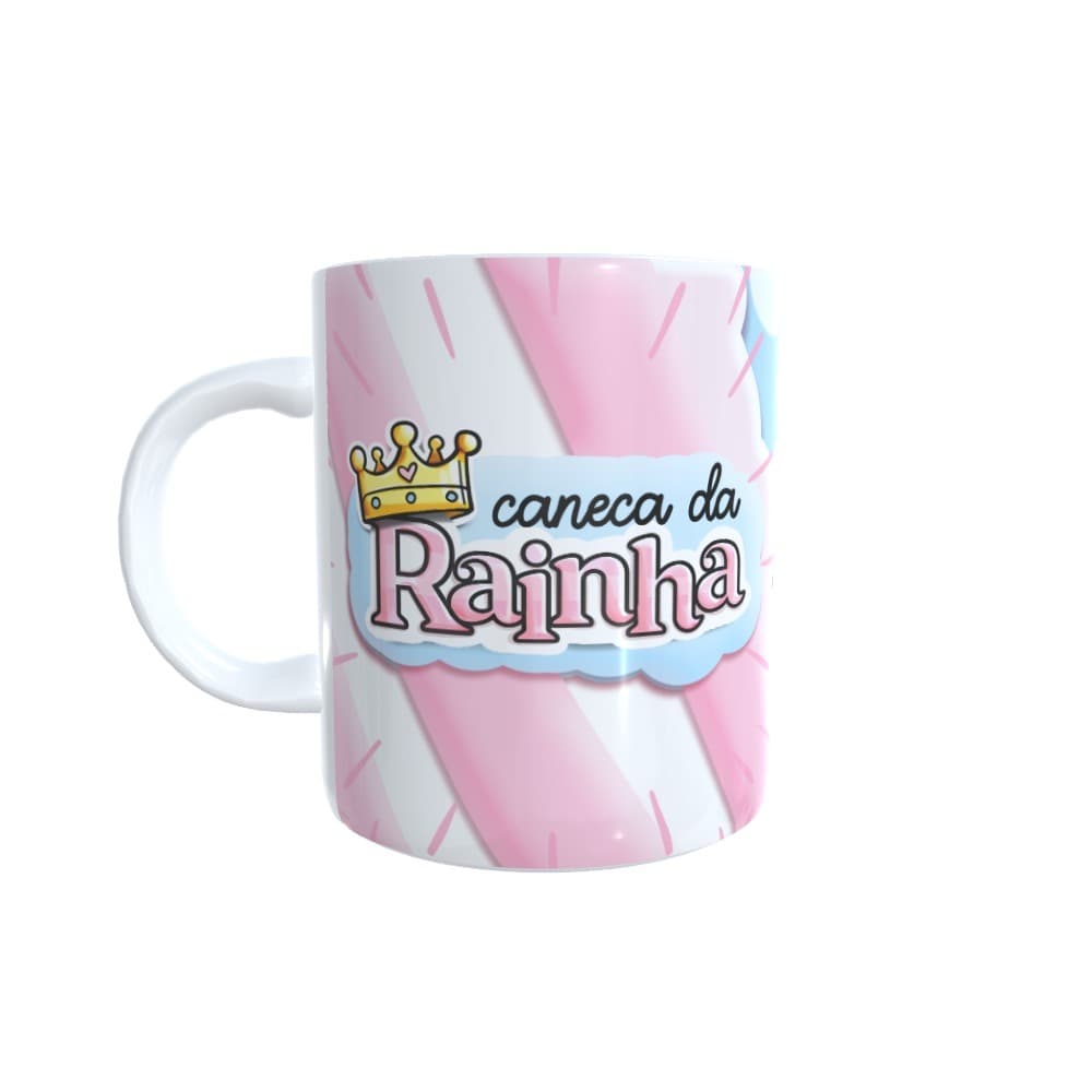 Caneca Personalizada Dia das Mães Presente Caneca da Rainha