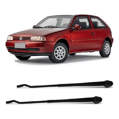 Par Braço Haste Limpador Dianteiro Gol Parati Saveiro G2 G3 G4 GII GIII GIV 1995 ate 2007