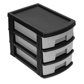 Gaveteiro Organizador Plástico 3 Gavetas 7030 TOY