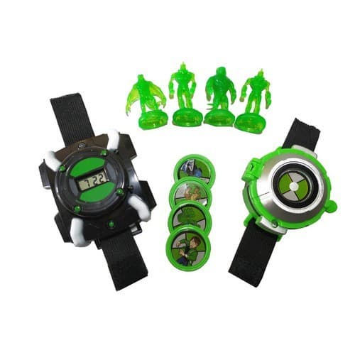 Kit Relógio Ben 10 Omnitrix + Lançador De Discos Promoção !