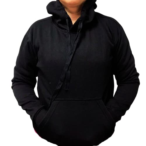 Blusa Moletom Feminino Canguru c/Capuz  Casaco de Frio  Quentinha