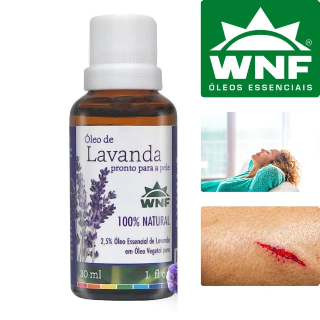Óleo de Lavanda Pronto Para Pele WNF 30ml