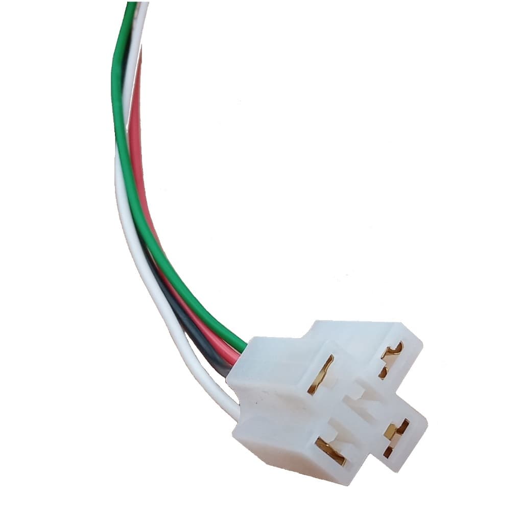 Relê Auxiliar Automotivo com plugue e chicote 4 Pinos Universal 12 volts 40 amperes