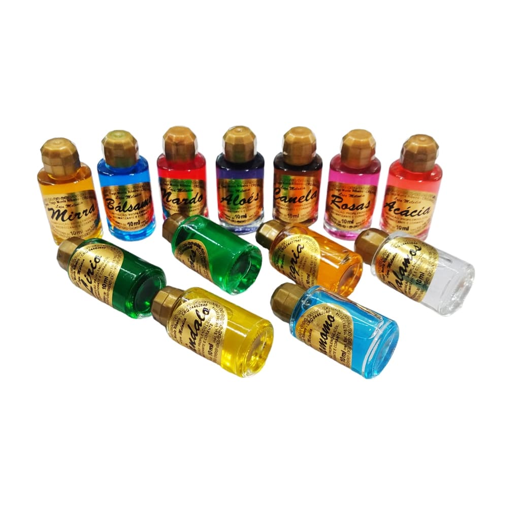 kit óleo de unção com 13 unidades