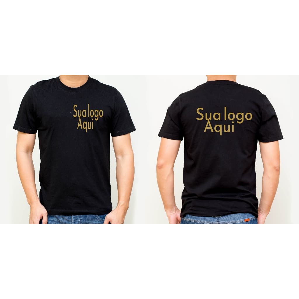 Camiseta Personalizada com sua logomarca, uniforme empresa