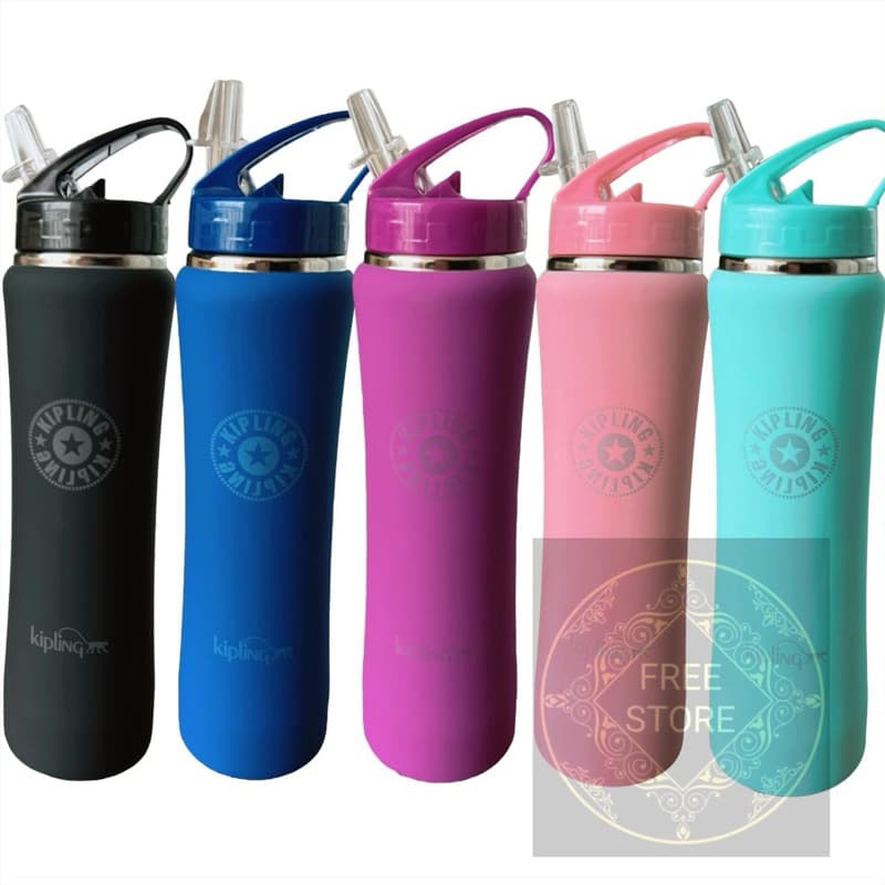 Garrafa Térmica Squeeze Quente/frio Inspiração Kipli Elegante Academia Inox